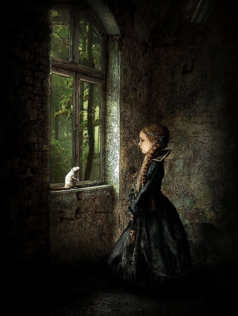 'From childhood's hour I have not been As others were – I have not seen As others saw – #EdgarAllanPoe #gothic #Art #poetry 🎨aninur on DeviantArt