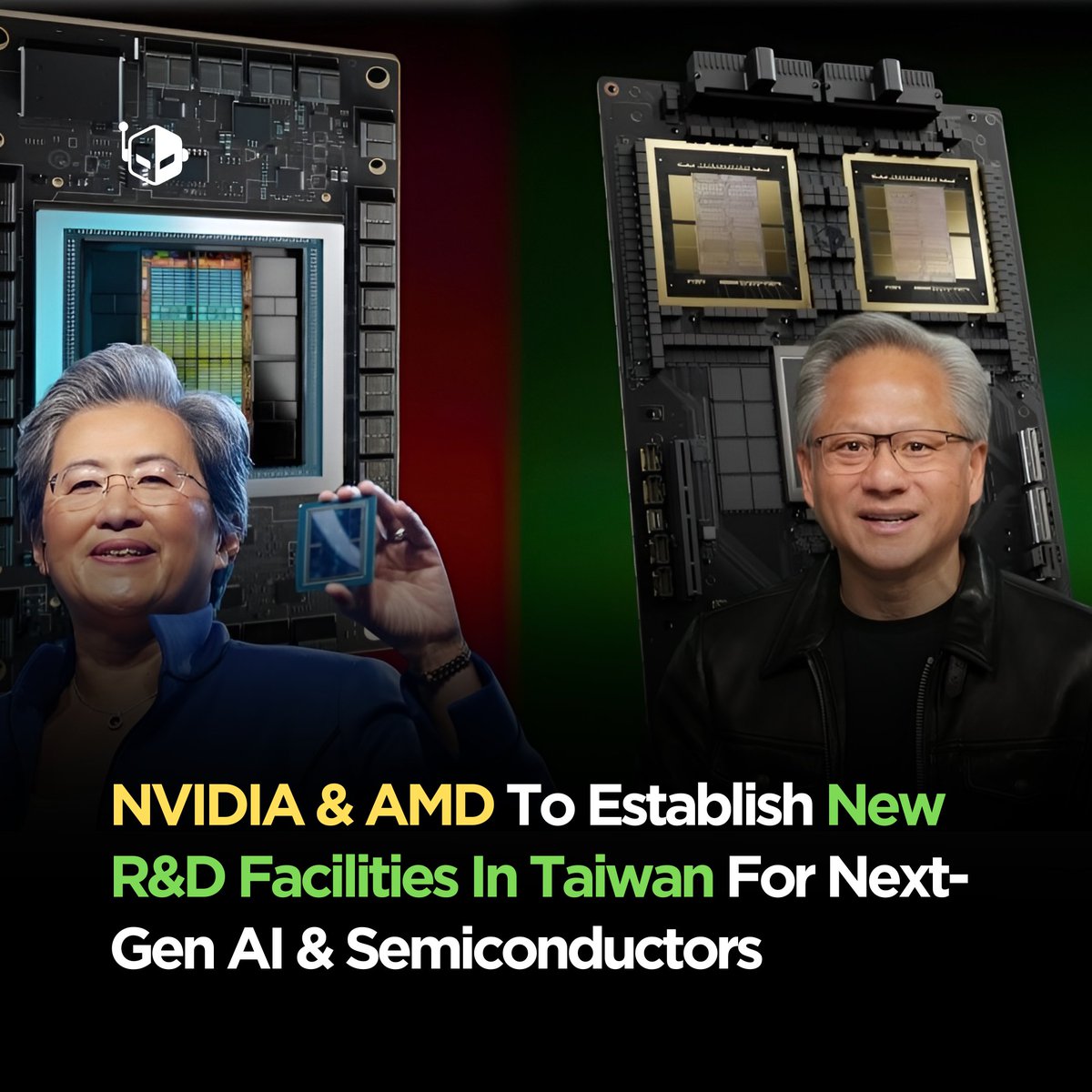 Taiwan looks to be the center of attraction for companies' facilities, as both NVIDIA and AMD plan to build their new R&D centers in Taiwan. wccftech.com/nvidia-amd-to-…