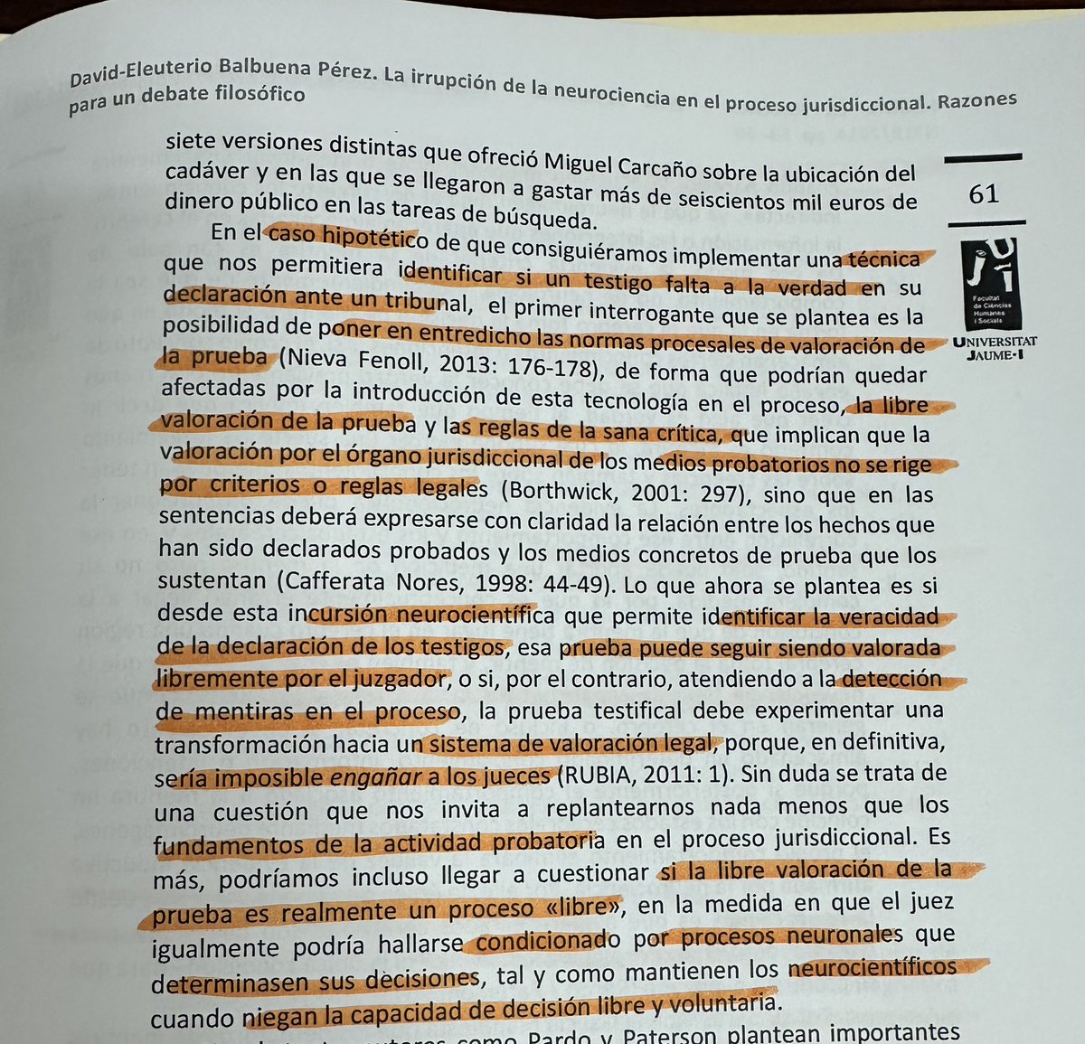 ¿Verán nuestros ojos la muerte de la libre valoración de la prueba y de las reglas de la sana crítica? @marioeherrera @jordinieva @macavaro17 @JuanAGAmado