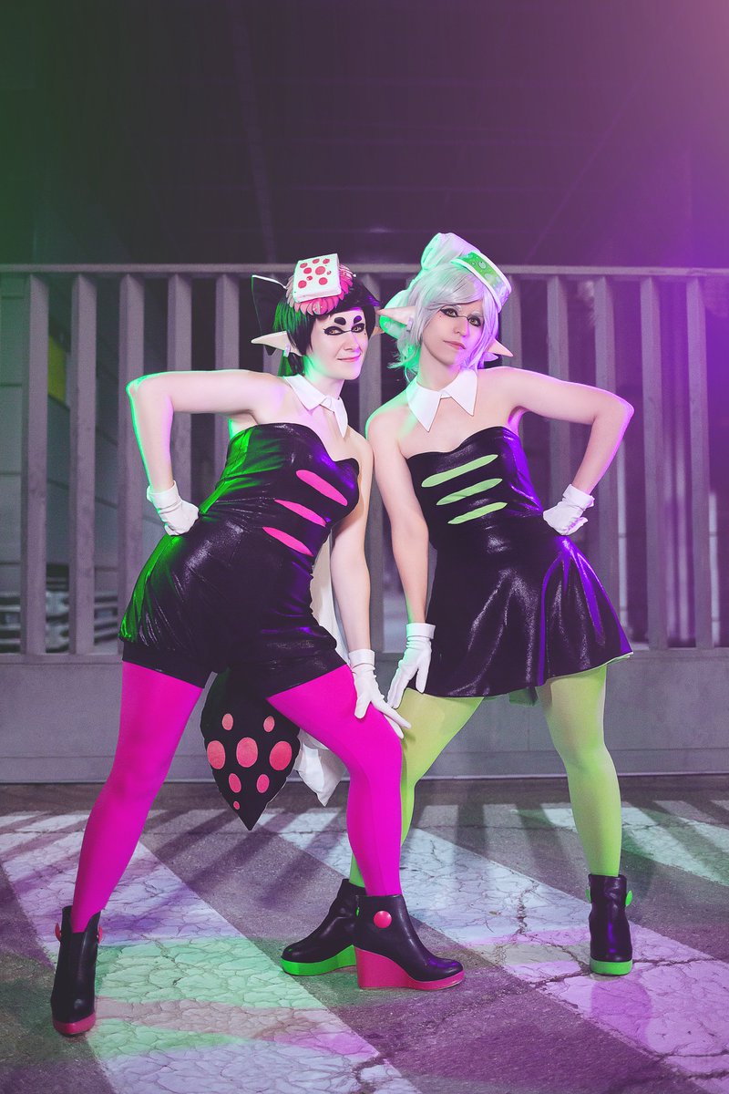 Happy Splatoon 9th Anniversary! 💚🩷🦑✨

Marie: <a href="/Ayakashiis/">Aya 🌸 JW Madrid NC 263</a>
Photo and edit: @irenekuroi

#Splatoon9周年 #スプラトゥーン9周年 #Splatoon