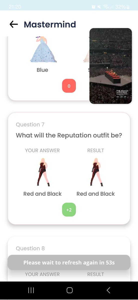 _MeloDASB_'s tweet image. The easiest point to have 🙈 #MastermindGame #MadridTStheErasTour