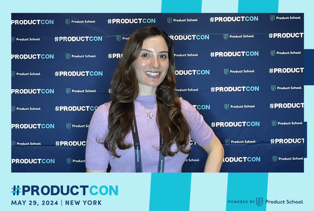 #ProductCon NYC 🤩Enjoying the variety of speakers and meeting so many cool product people in one place. 
Fun fact: ProductCon is the largest PM conference in the world, with 1.5k in-person and 10k online attendees today! #productmanagement #productleadership #nyc