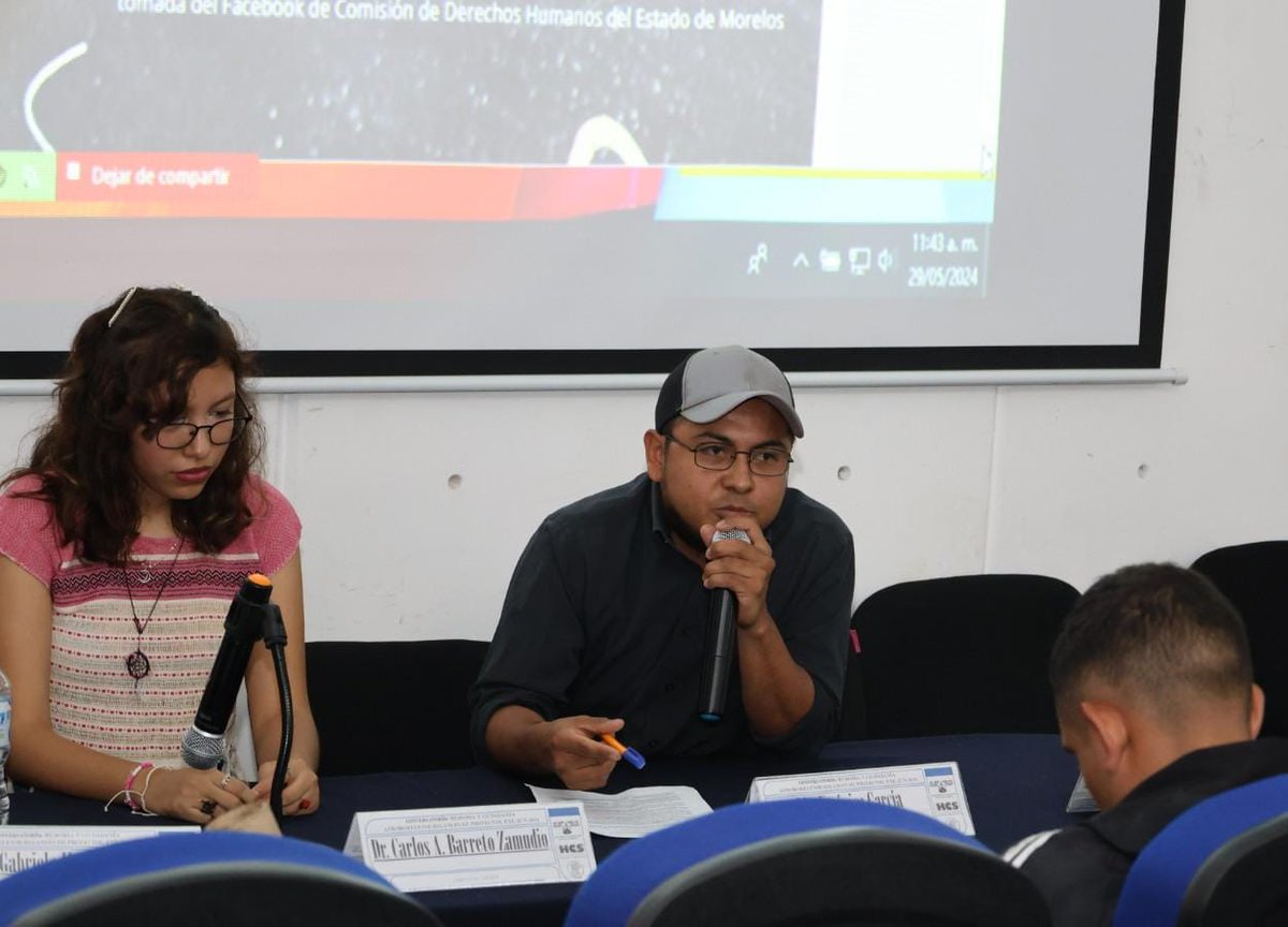 uaemorelos's tweet photo. Para difundir y vincular proyectos estudiantiles desarrollados en #Morelos a favor de la inclusión y no discriminación de la población afromorelense, hoy se realizó en el #Cicser #UAEM el conversatorio 'Memoria y Ciudadanía afromorelense. Balance de proyectos enero-junio 2024'. https://t.co/xq5dR1W6Bp