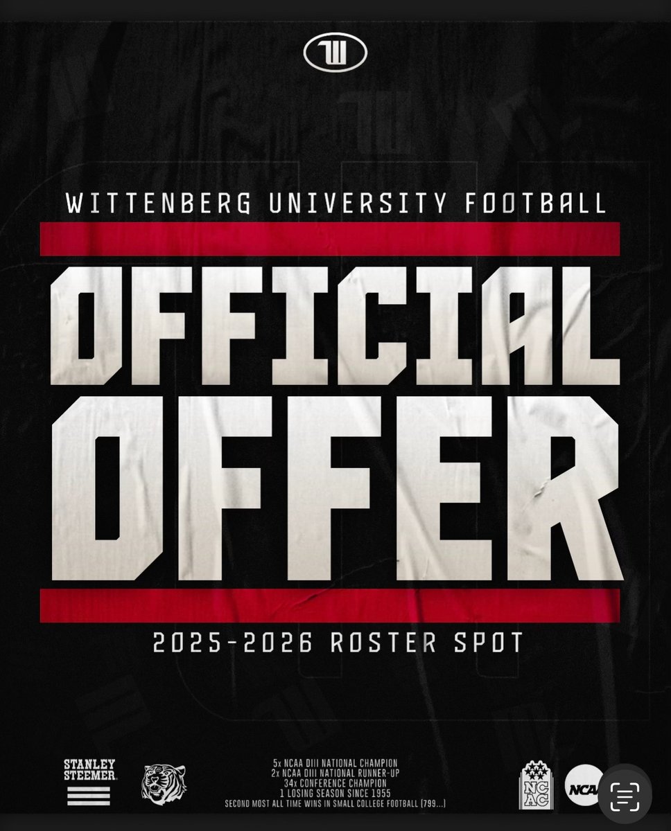 Hogan Bloomfield - 2026 - 6'6", 285 || OL (@bloomfieldhogan) on Twitter photo Thank you so much to <a href="/WittFootball/">Wittenberg Football</a> for the amazing visit today! Excited to receive an offer to play for the Tigers next year! <a href="/JimCollins_FB/">Jim Collins</a> <a href="/JoeNemith3/">CoachJoeNemith3</a> <a href="/jbuttermore2/">Justin Buttermore</a> <a href="/GoldenBears_FB/">UA Football</a> Thank you so much to <a href="/WittFootball/">Wittenberg Football</a> for the amazing visit today! Excited to receive an offer to play for the Tigers next year! <a href="/JimCollins_FB/">Jim Collins</a> <a href="/JoeNemith3/">CoachJoeNemith3</a> <a href="/jbuttermore2/">Justin Buttermore</a> <a href="/GoldenBears_FB/">UA Football</a>