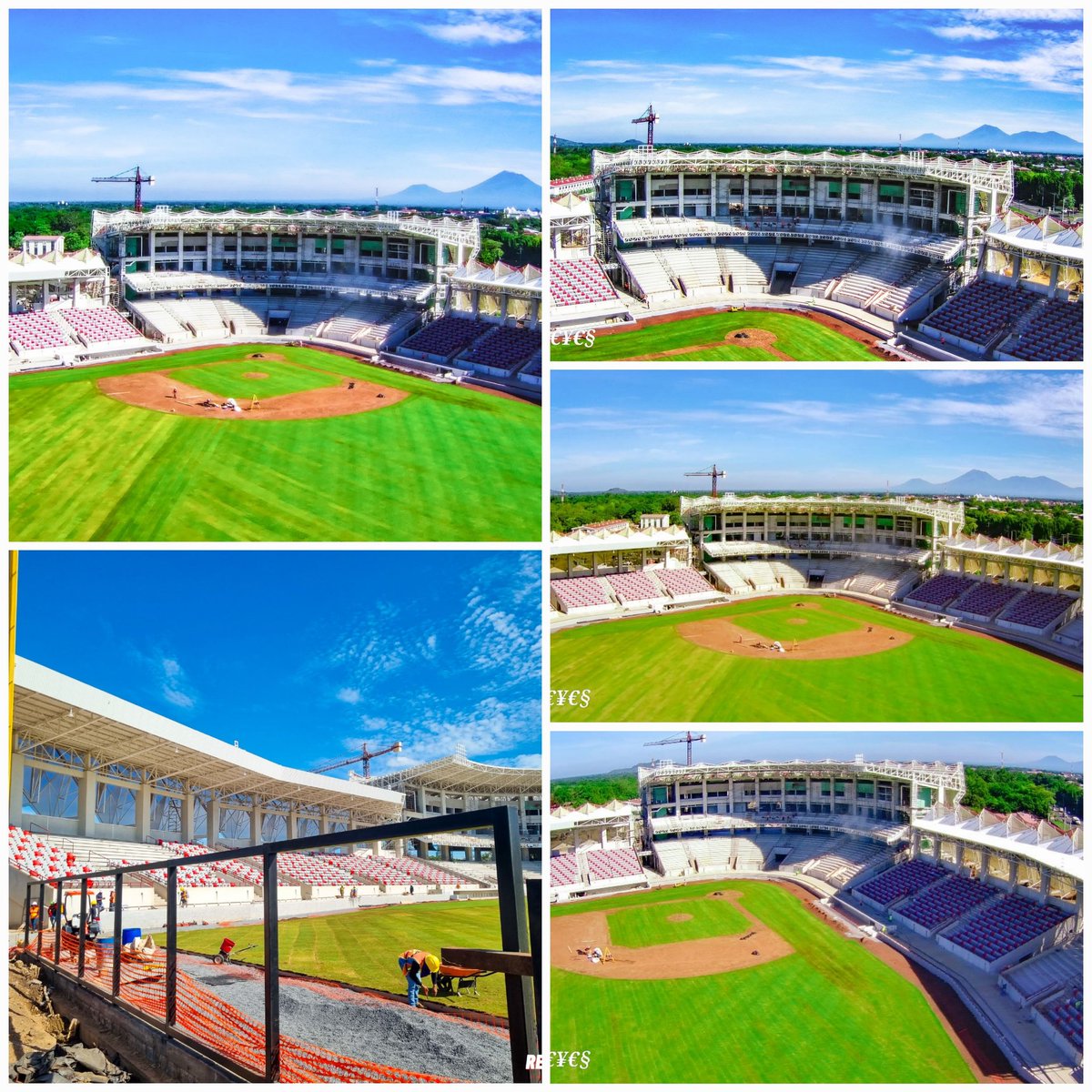 💥⚾️El Estadio de Béisbol de León avanza a pasos acelerados en su construcción; pronto estará listo para la fanáticada leonesa. @FerminVallejos1 @yadercino_zen @Atego16 #UnidosEnVictorias Nicaragua