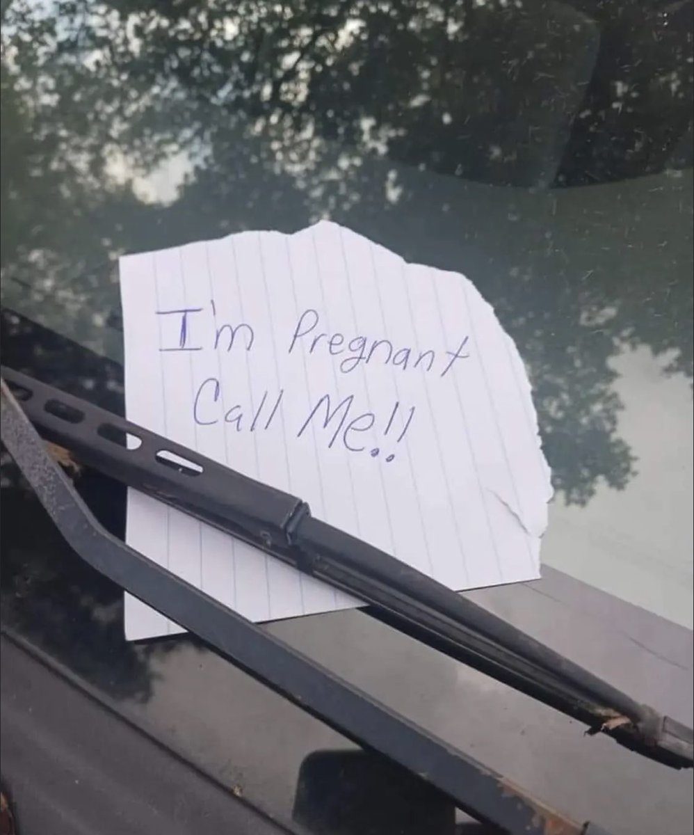 Sometimes when I get bored I go to Walmart and leave funny lil notes on cars in the parking Lot