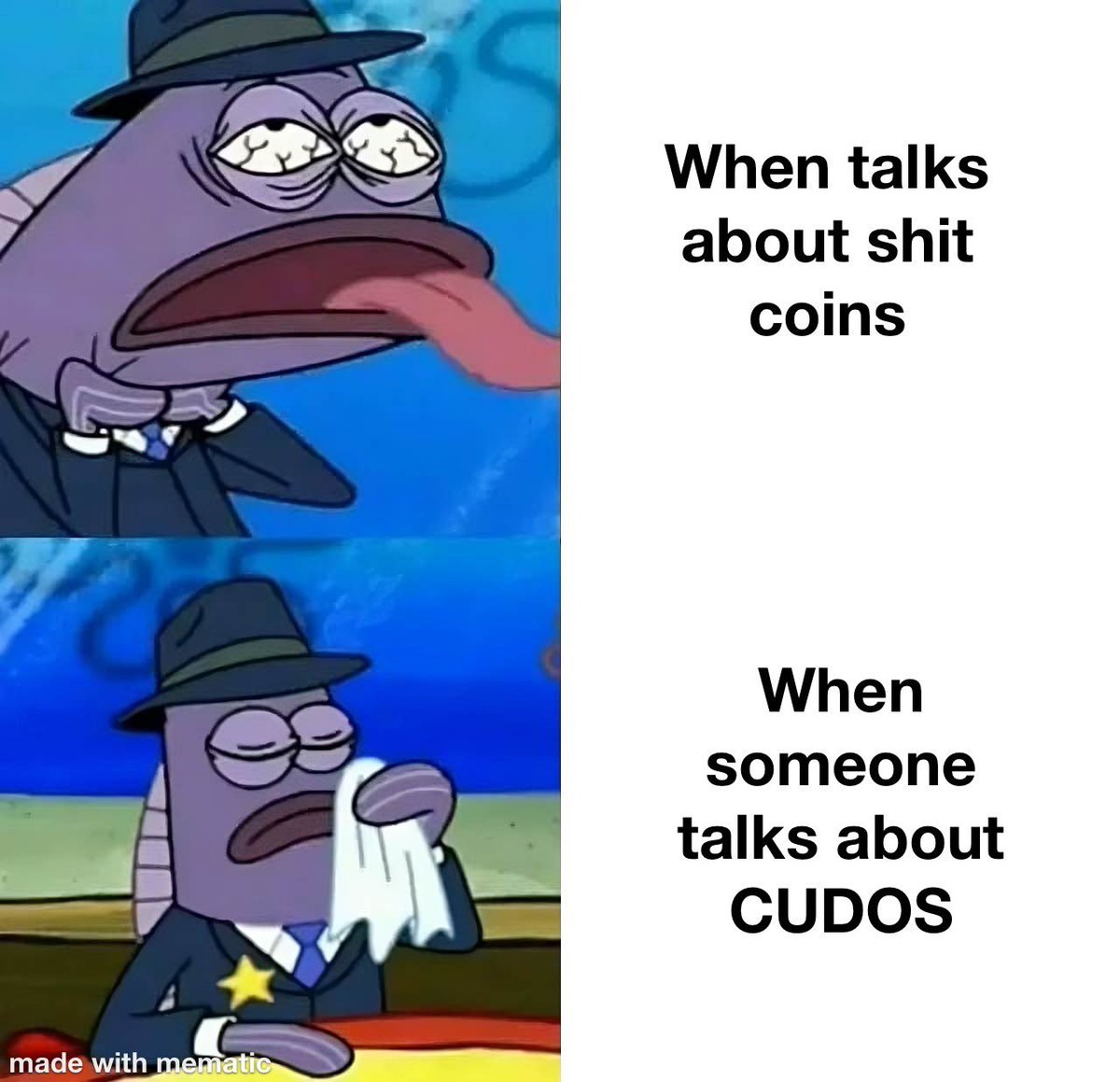 Don’t let your friend choke with trash talks 🤣, talk about #CUDOS 😍

#DePIN #AI #CloudComputing