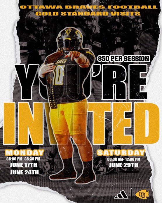 Thanks for the invite to the camp @OttawaBravesFB !