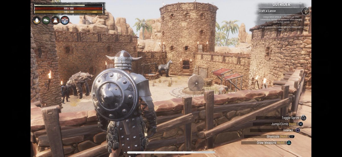 Remember your first humble hovel by the river? /u/Zeleny_Jezdec only just set foot in the Exiled Lands and blows us out of the water 😅 🔗: reddit.com/r/ConanExiles/…