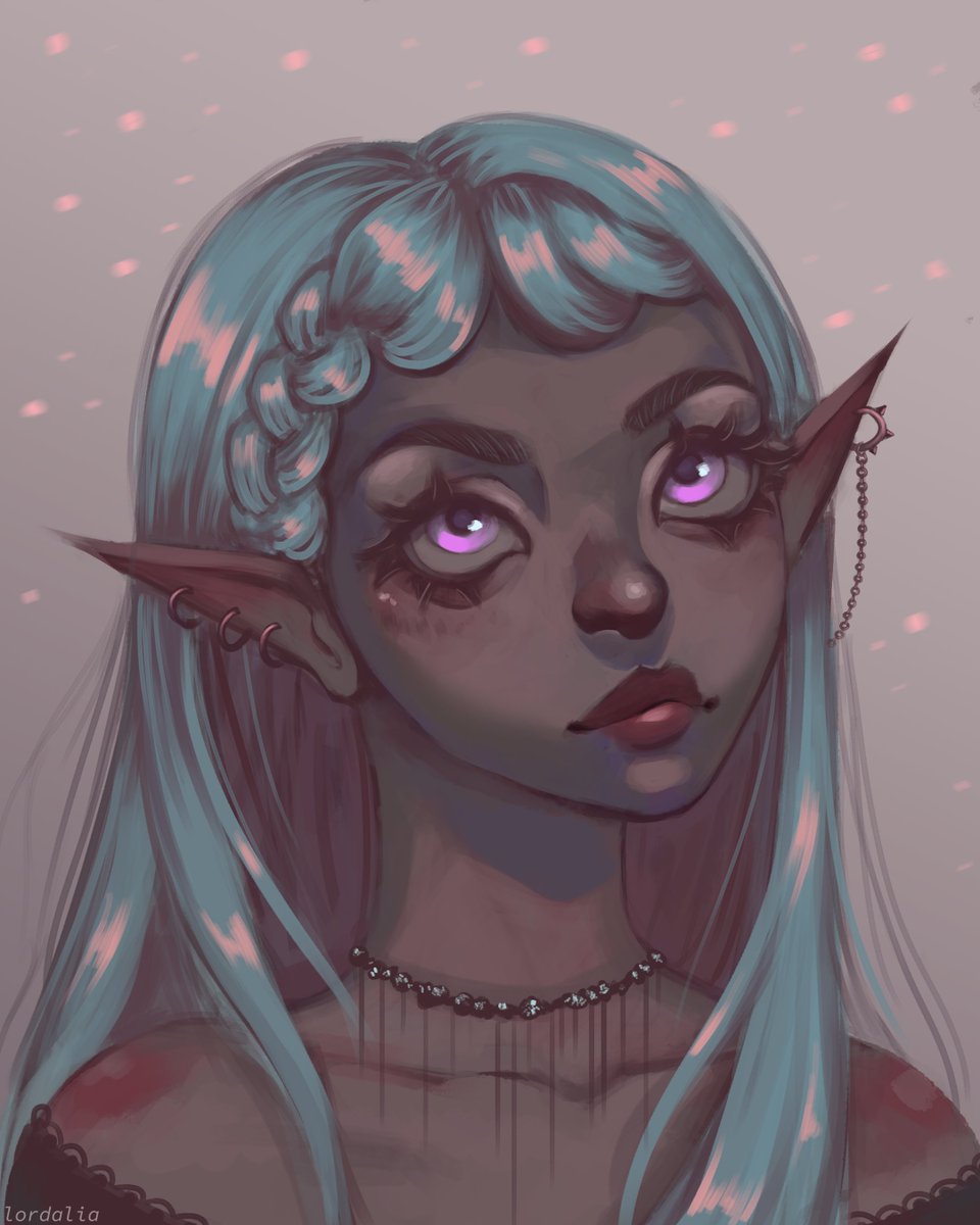 lordaliart's tweet photo. Mais uma pra coleção de elfas. talvez eu esteja obsecada rs #icon #portrait https://t.co/0vzPvnMTFt