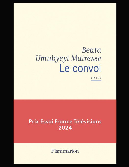 Beata prix France Télévisions essai pour Le convoi 🎊🥂🥂🥂🥂(ici entourée par Augustin Trapenard et Delphine Ernotte) La joie, l’émotion 🫶🏽🥹