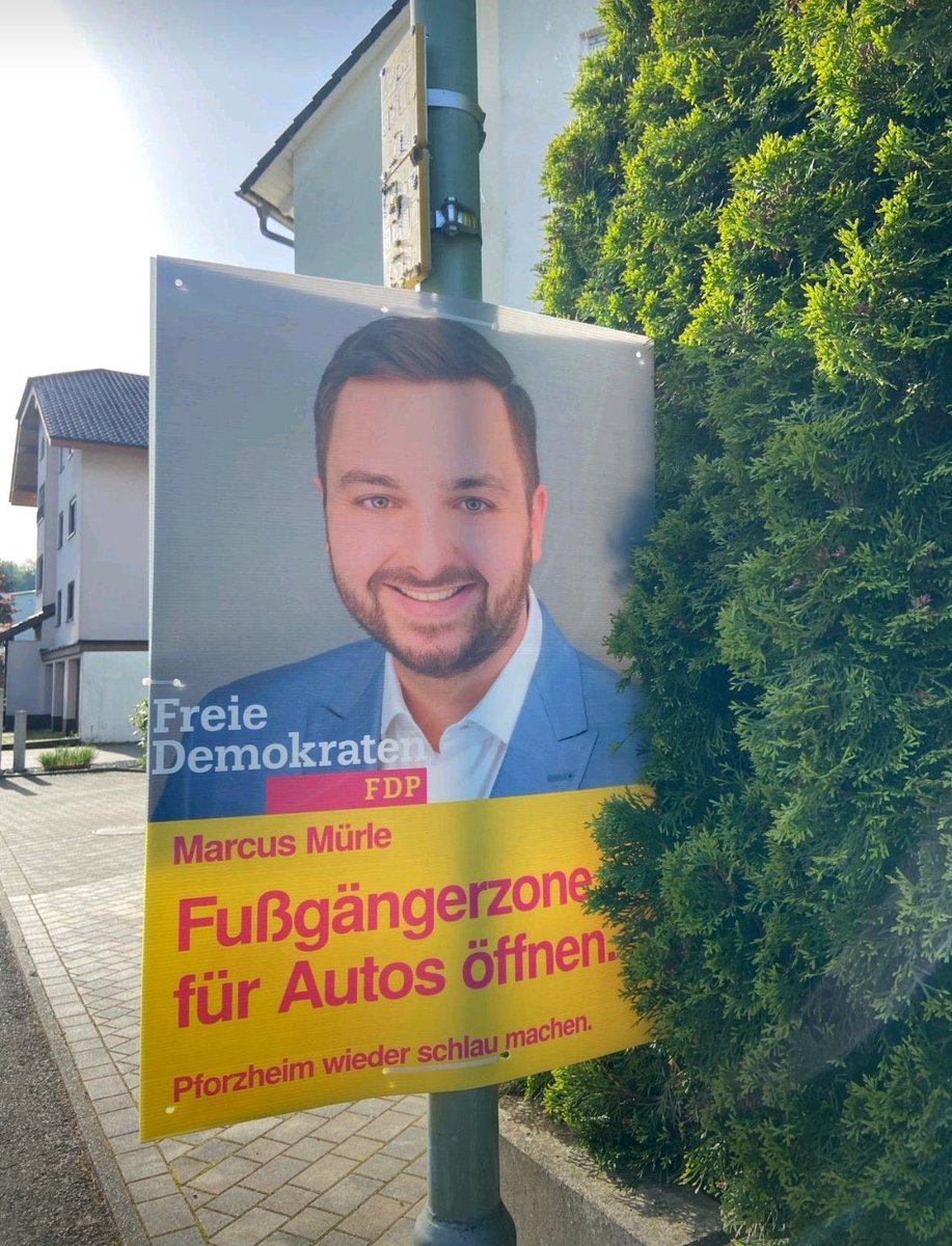 Haha. Chad-Wahlplakat