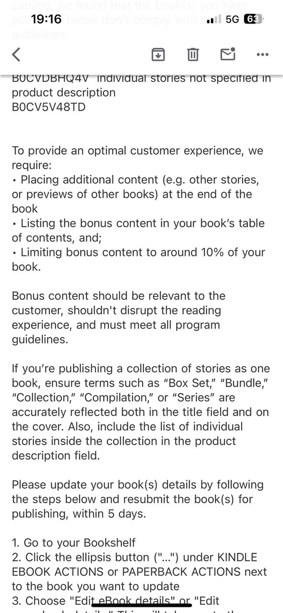 So!!! Have just received this from @AmazonKDP are you fghjng kidding me!!! All the relevant information is on @amazon the two chapters at the end are a freebie and to promote my next two stories