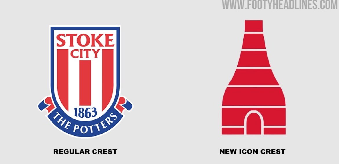 FootyAccums's tweet photo. Stoke City are set to bring out a new club badge.

📸 FootyHeadlines

😬😬😬 https://t.co/Eyhn41TbTr