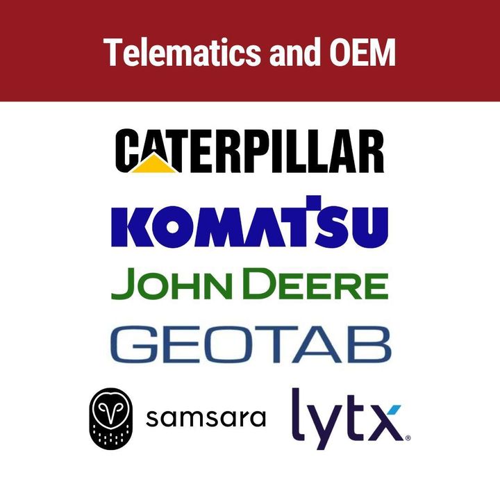 Our strategic partnerships allow us to offer you a comprehensive, reliable fleet management system. Learn more about all the integrations we offer online: bit.ly/3Y10OHG