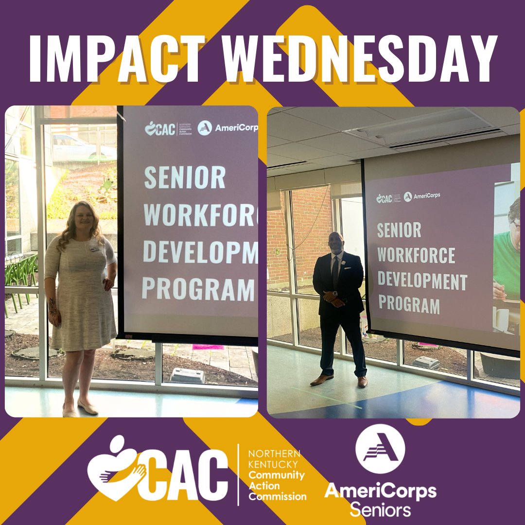 NKyComAction's tweet photo. The Senior Workforce Development Program can contribute to a more vibrant, inclusive, and sustainable community by utilizing the skills and experience of older individuals.#impactwednesday #olderamericansmonth #communityactionmonth
https://t.co/GNnEFN5H94 https://t.co/BjuTuLd1ET