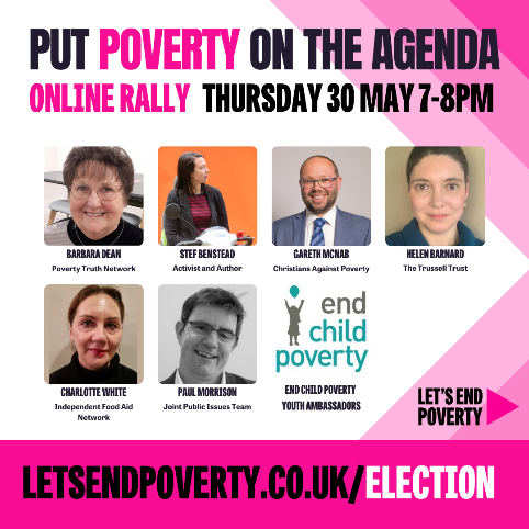 Book your ticket for tomorrow's online rally 7-8pm Put poverty on the agenda - letsendpoverty.co.uk/latest/events/… @IFAN_UK will be represented by @charlottemwhite Read Charlotte's Diary of a Food Bank Manager pieces @BigIssue bigissue.com/tag/diary-of-a… @letsend_poverty #CashFirst