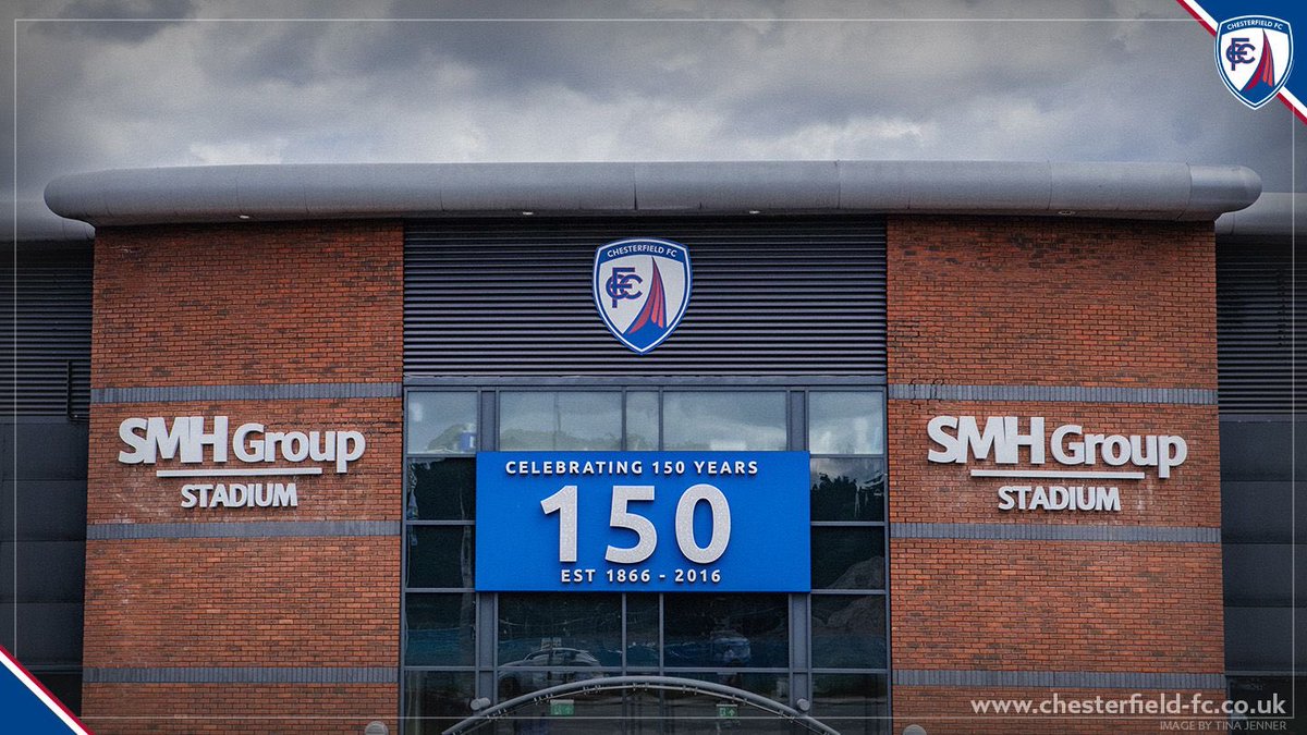 There’s a vacancy at the club for a deputy head grounds person.

Details here 👇

chesterfield-fc.co.uk/news/vacancy-f…