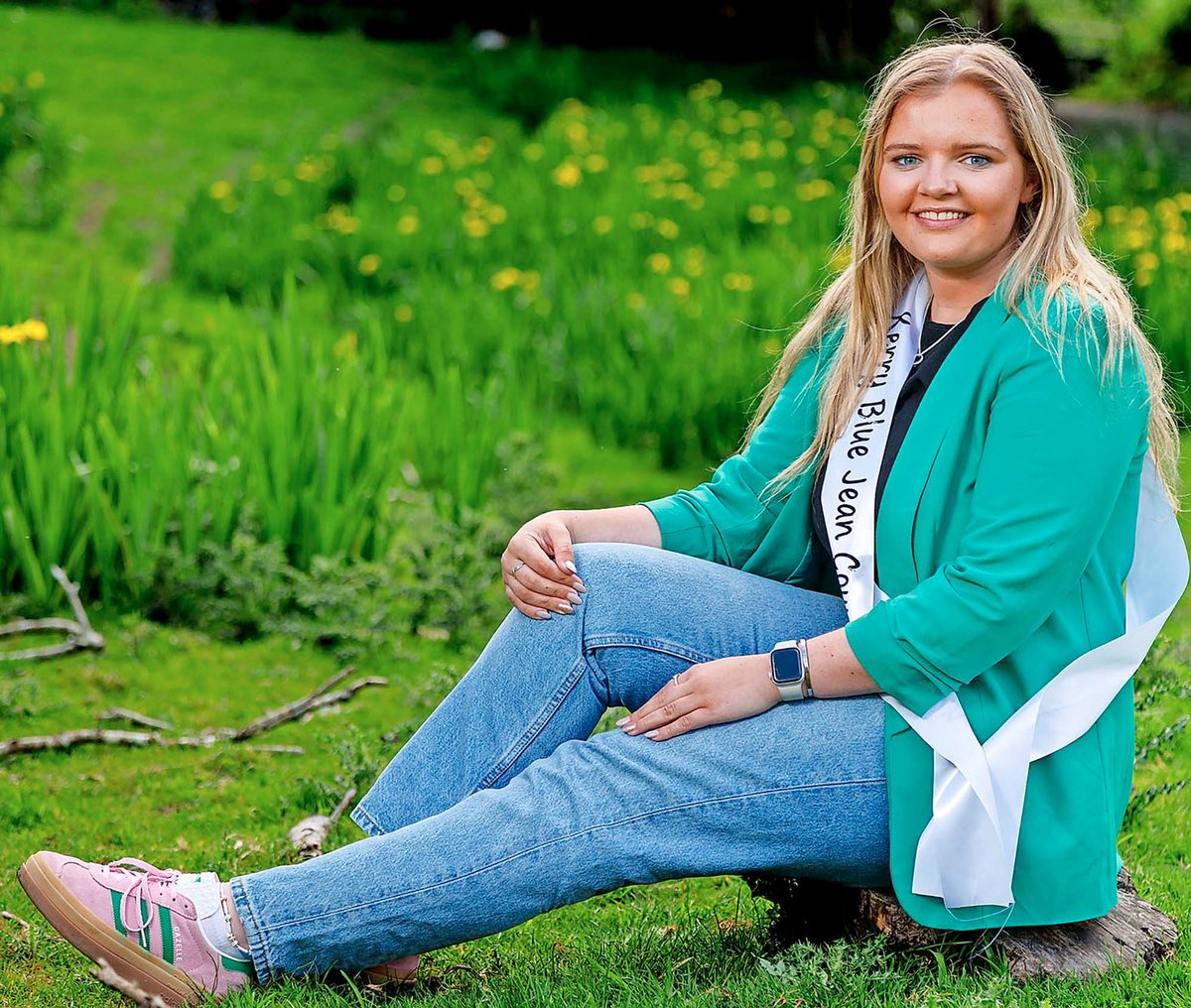 Mucking in on the farm might not be every beauty queen’s dream but it’s high up on the list for Kerry Macra’s Blue Jean Country Queen Louise Foley, a qualified primary school teacher with plans to run her own farm. Read Louise’s story in tomorrow’s Kerry’s Eye