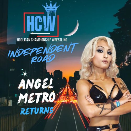 @MetroAngel returns to Hooligan Championship Wrestling on September 14th with vengeance on her mind. Grab your tickets now She’s coming back with vengeance on her mind. …championshipwrestling.ticketspice.com/hooligan-champ…