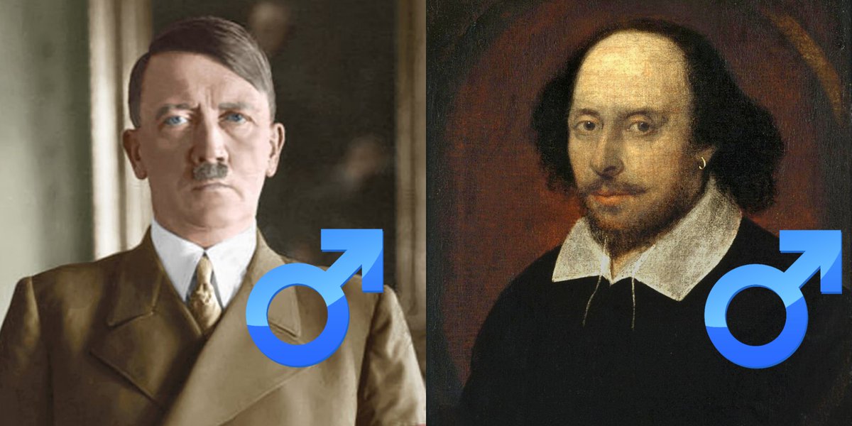 ¿A que no sientes vergüenza porque Hitler pertenecía al mismo grupo sexual que tú? Tampoco te enorgullece que Shakespeare fuera un tío como tú.
Los hombres NO nos vemos a nosotros mismos COMO GRUPO. El pueblo inglés ES un grupo orgulloso de su Shakespeare. Los hombres… no.

Hilo
