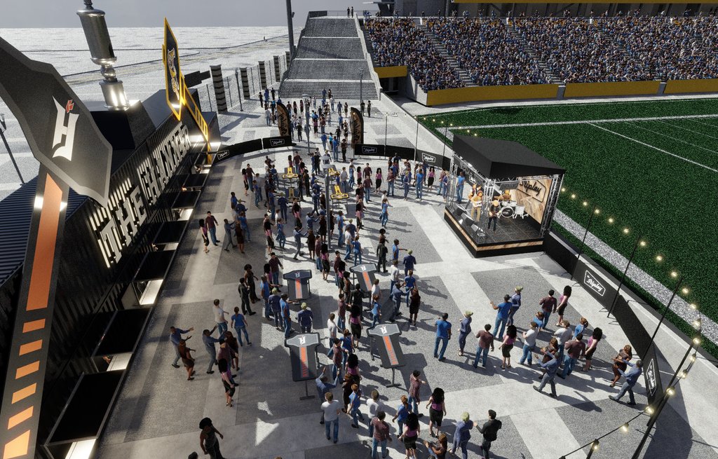 A new Stipley Experience is coming to THF in 2024 🤩

Hamilton’s newest landmark pays homage to our nickname and offers retail, food & beverages, along with a permanent stage for live performances at all Ticats home games.

For more info⤵️
🔗 | bit.ly/3yFqn8r

#TheHammer