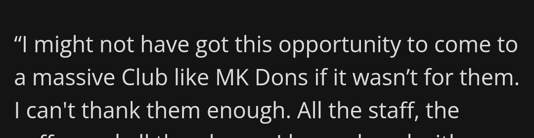 Unlike some other fans, I can handle Offord leaving as it was inevitable. What leaves me rattled is saying that the MK Fakes are a massive club... i'm assuming thats because they average around 20k empty seats a week as opposed to our 5k? 😆 🤣 

#MKDons #Crewealex #League2