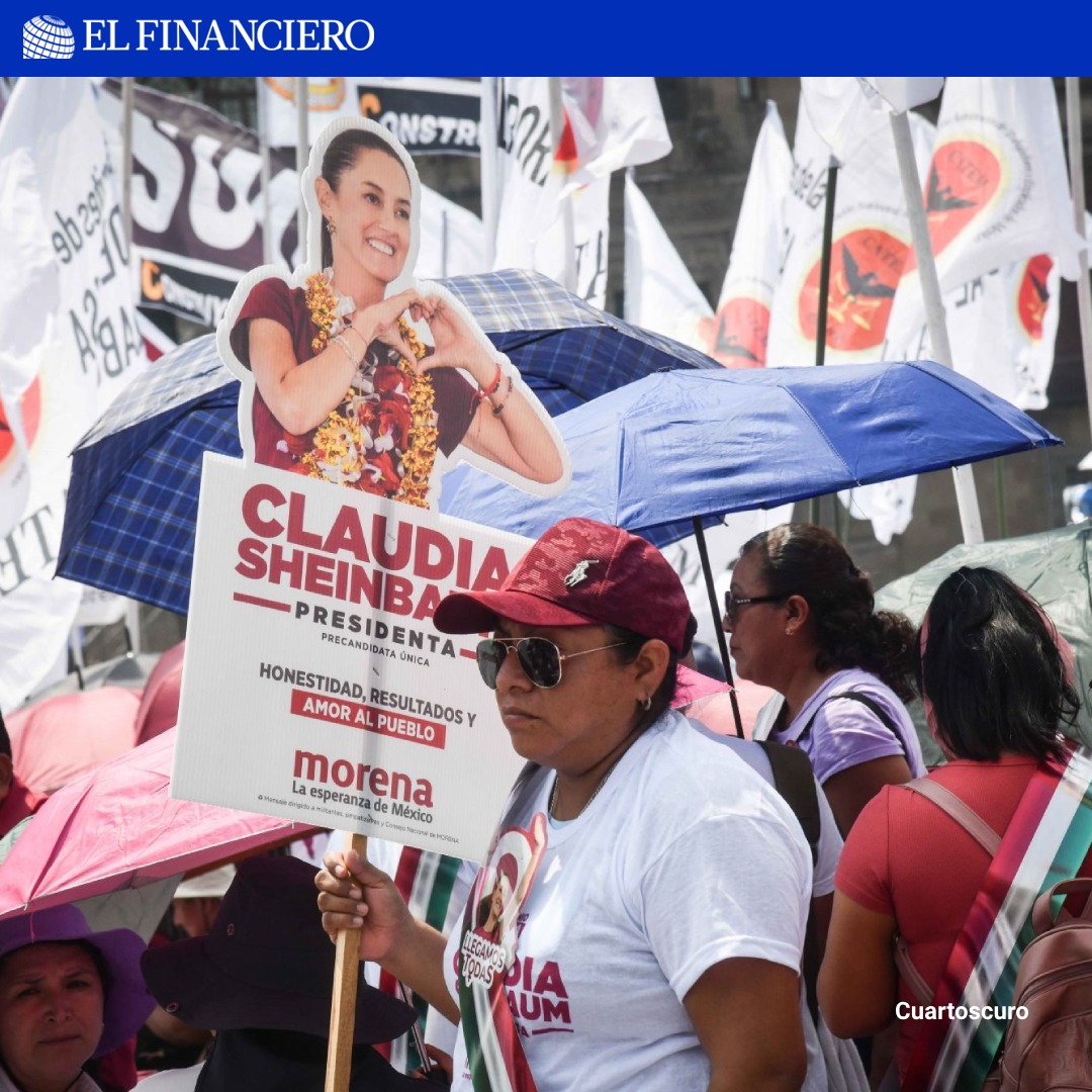 #Elecciones2024EF | ¿Simpatizantes? Comienza a llegar gente al Zócalo capitalino para el cierre de campaña presidencial que realizará Claudia Sheinbaum, candidata de 'Sigamos Haciendo Historia', rumbo a las #Elecciones2024Mx.

📸 Cuartoscuro