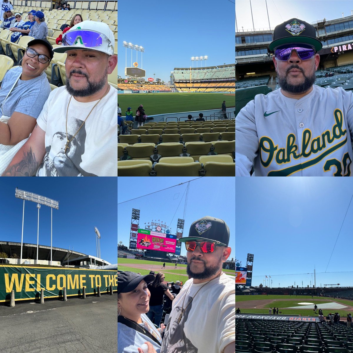 GQ_All_DAY's tweet photo. The Month of May has been amazing, set out to almost finish my quest of visiting all 30 MLB Ballparks &amp; I knocked offf 25,26 &amp; 27 … SF, OAK, &amp; LA were all as advertised. 3 left on the Journey. #MLB #BALLPARKCHASER #30 #BALLPARKSTAMPEDER https://t.co/5Qg4QUJmkr