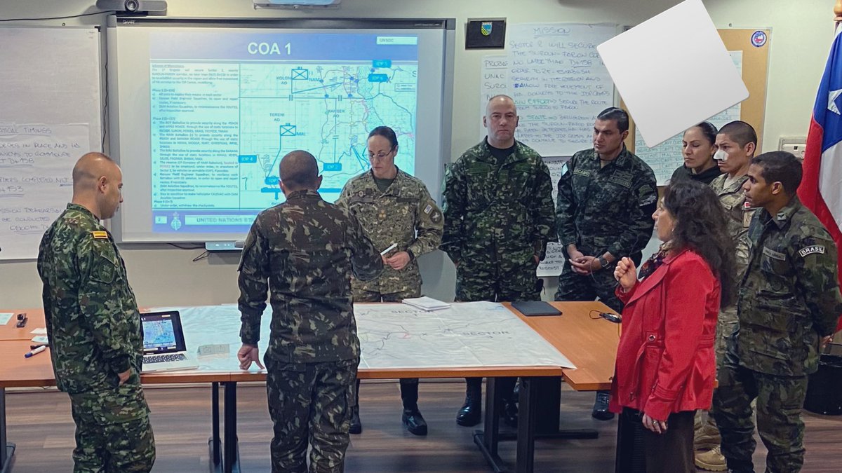 RCRBuck's tweet photo. Continued the planning cycle with some COA #wargaming this morning and a decision brief this afternoon. The students are doing great! Really glad to be a part of their journey.
#CanMilTwitter #PlanningProcess #LearnAndGrow #Teaching https://t.co/VLiVupLS3E