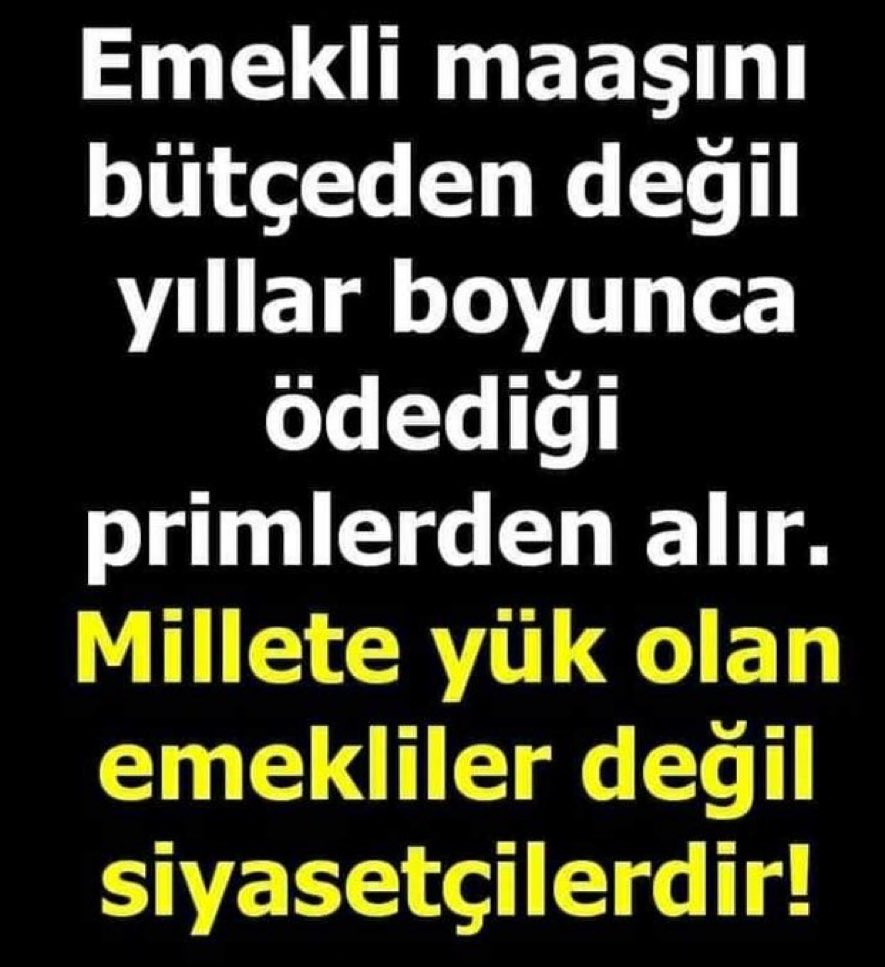 Yaptığınız düzenleme ile halihazırda emekli olan Memur Emeklilerinin hakkını elinden almak hukuksuzluktur, adaletsizliktir. 375/40 derhal iptal edilsin. Yalvarmıyoruz, sadaka istemiyoruz. Primlerimizin karşılığını istiyoruz. #emeklimemur 
#MemurEmeklisineAdalet 
@eczozgurozel