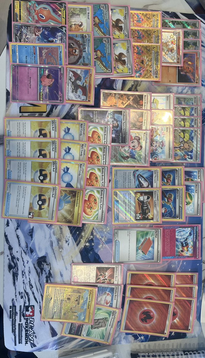 PandaaTCG's tweet photo. Finally, LOCKED UP MY WORLDS INVITE WITH CHARIZARD!!!
Won a League Cup in Rzeszów today, which granted me the last 10 points required for the invite. List just was amazing, did not change a single slot since Stockholm. 1/2 https://t.co/3IpjIPsMrJ