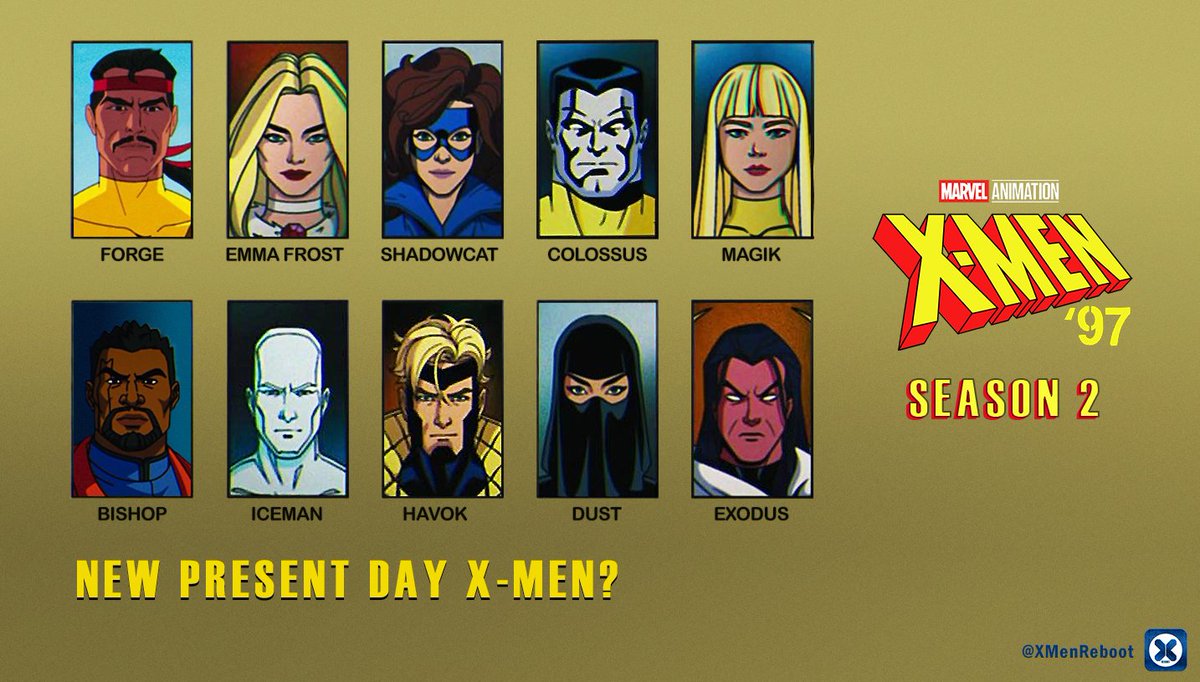 #XMen97 Theory Time: -Will this be the new present day X-Men team? - or Will it be a mix of some of these + other familiar and new mutants not seen before? Whats your bet?