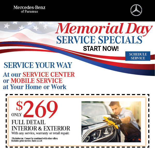 Get that ride sparkling for Summer and get a fully detail for only $269 this month! 🛁 🚿 
🔗 bit.ly/3QvPTDm
.
.
.
#mercedesbenzofparamus #mercedesbenz #mbusa #BrandLoyalty #MercedesBenz #luxurycars #carshopping #luxurycars #luxurybrand #paramus #paramusnj