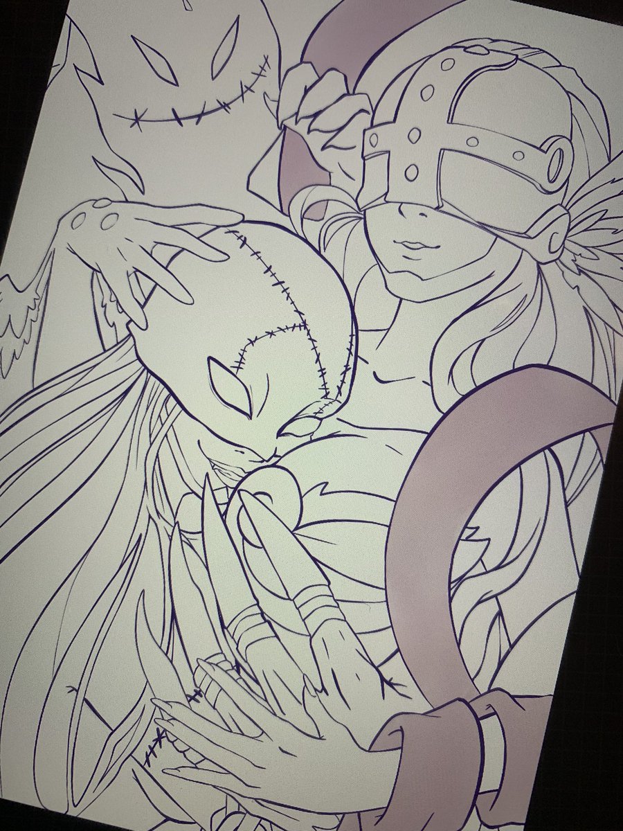¿Tu porque aprendiste a dibujar?

❌Para transmitir y comunicar por medio de mi trabajo.

✅Para dibujar las bollo escenas que las series de mi infancia no me dieron y yo necesitaba. 

#angewomon #digimonart #ladydevimon 
#デジモン #デジタルモンスター