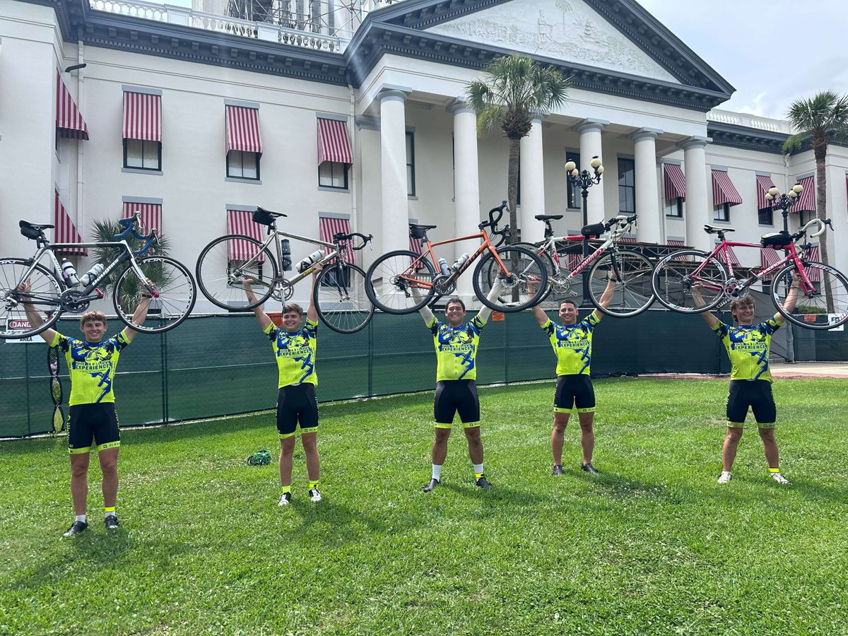 Gear Up Florida 2024 is officially in the books! This team of 45 men cycled across Florida, stopped at 18 Friendship Visits and surpassed the previous team fundraising record, raising more than $200,000 for The Ability Experience.