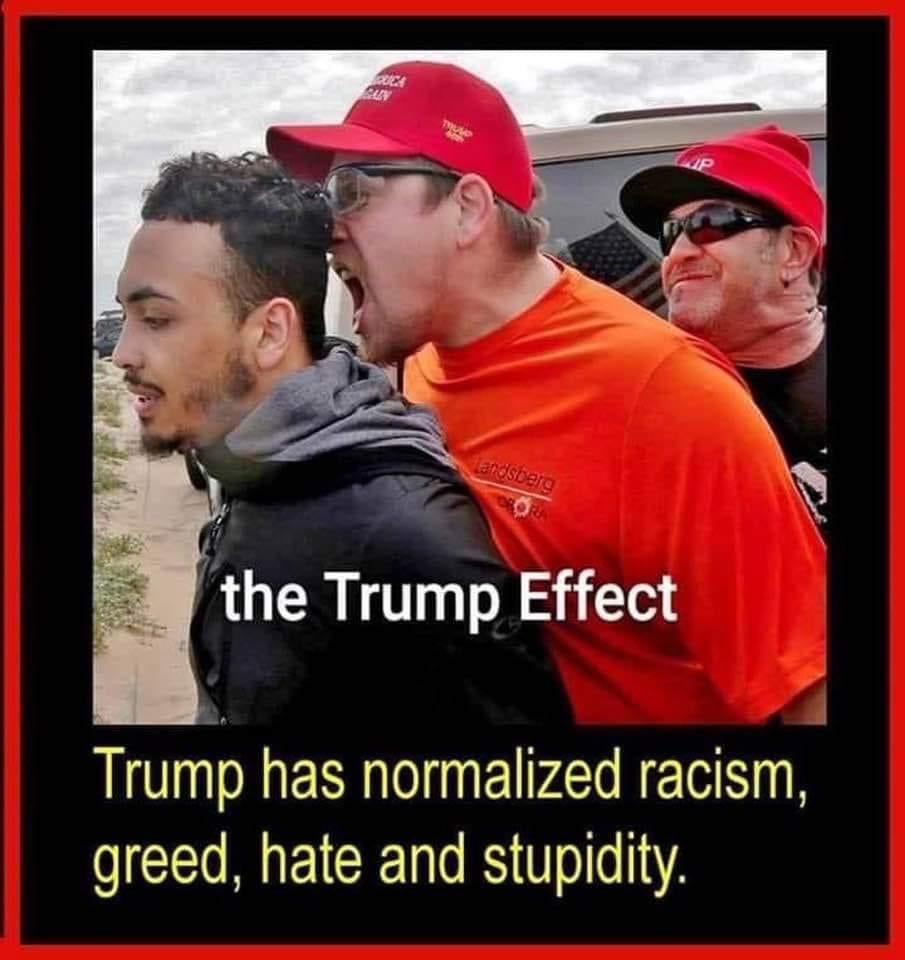 It time to end ‘the Trump Effect’…👇 Who AGREES?! 🤚