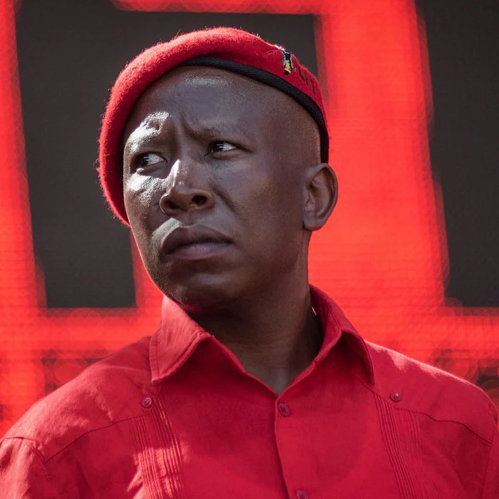Julius Malema might become the next President of South Africa 🇿🇦 

Your Comments on this...