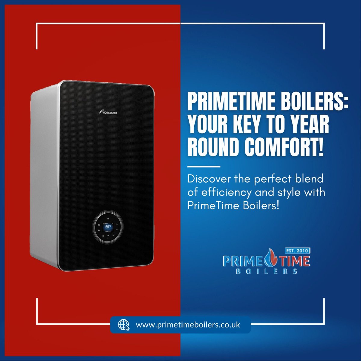 Discover the perfect blend of efficiency and style with PrimeTime Boilers! 🔥 Our cutting-edge heating systems ensure your home remains warm and cozy, no matter the season. With sleek designs and unparalleled performance.
.
.
.
.
#PrimeTimeBoilers #HomeComfort #EfficientHeating