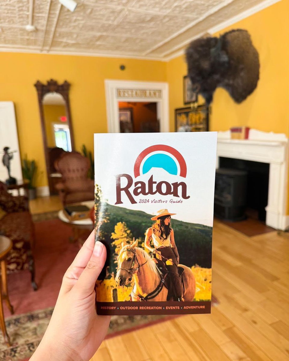 Our guide is hanging out at the St. James Hotel in Cimarron! 🤗🦬 What’s your favorite spot to visit in or near Raton?

#NewMexicoTrue #NewMexico #RatonNM #ExploreRaton #RatonNewMexico #RatonYourPass #YourPass #RatonPass