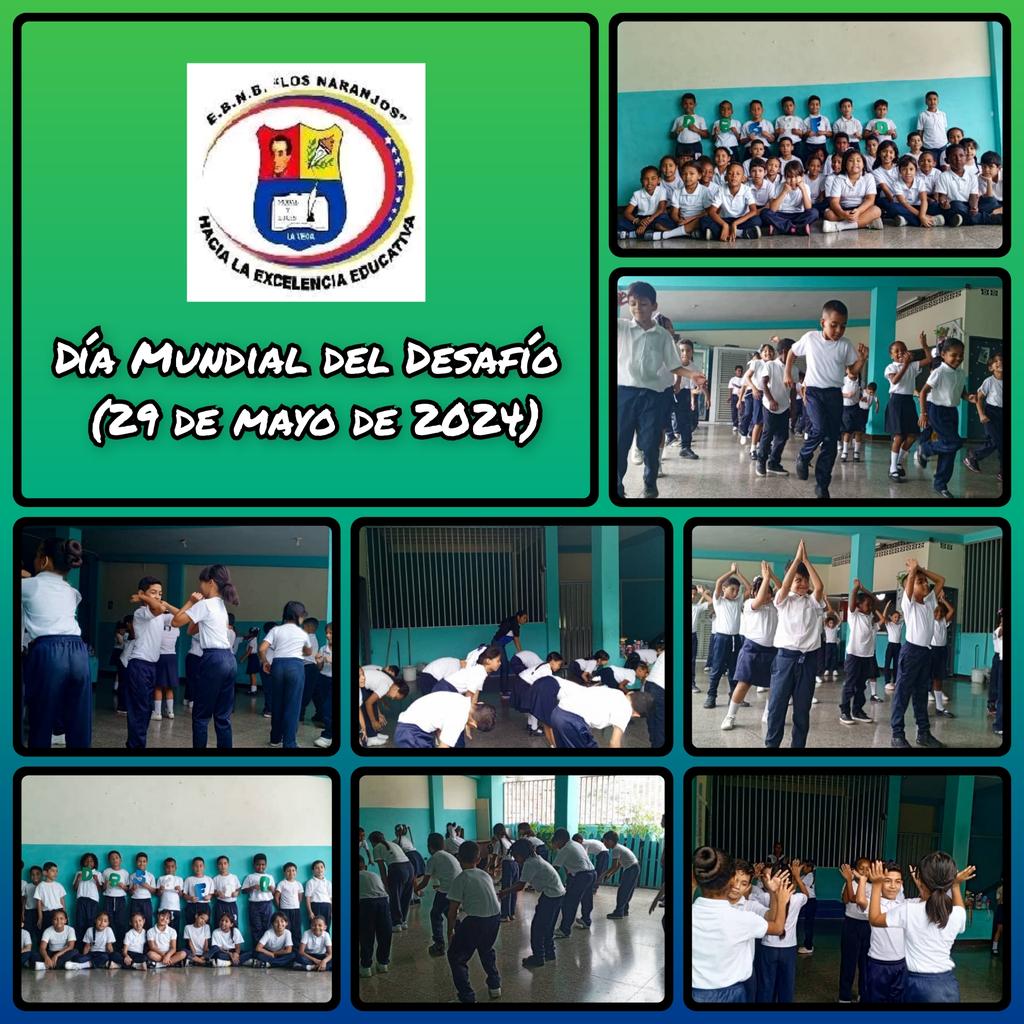 Día Mundial del Desafío (29 de mayo de 2024)
<a href="/NicolasMaduro/">Nicolás Maduro</a> 
<a href="/_LaAvanzadora/">Yelitze Santaella</a> 
@MPPEDUCACION 
<a href="/gracielamarilis/">Graciela Rapisarda</a> 
@CDCECaracas