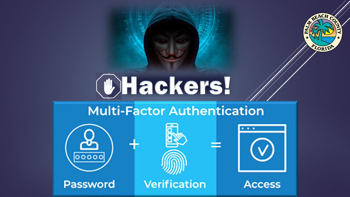 #DIdYouKnow A push notification attack= #hacker tactic trying to sign in by repeatedly using your email address/username/password to flood your phone /inbox with sign-in attempts 🚨 #HotTip #MultiFactorAuthentication blocks such hacking tricks! #KnowledgeIsPower #GetSome @pbcgov