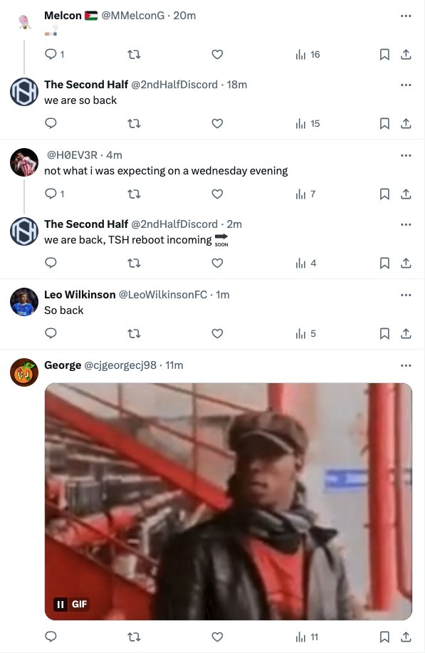 Seems like a few people are shocked about the grand return of the TSH twitter account, reminder you can now join using discord.gg/euros2024 for the entirety of the euros!