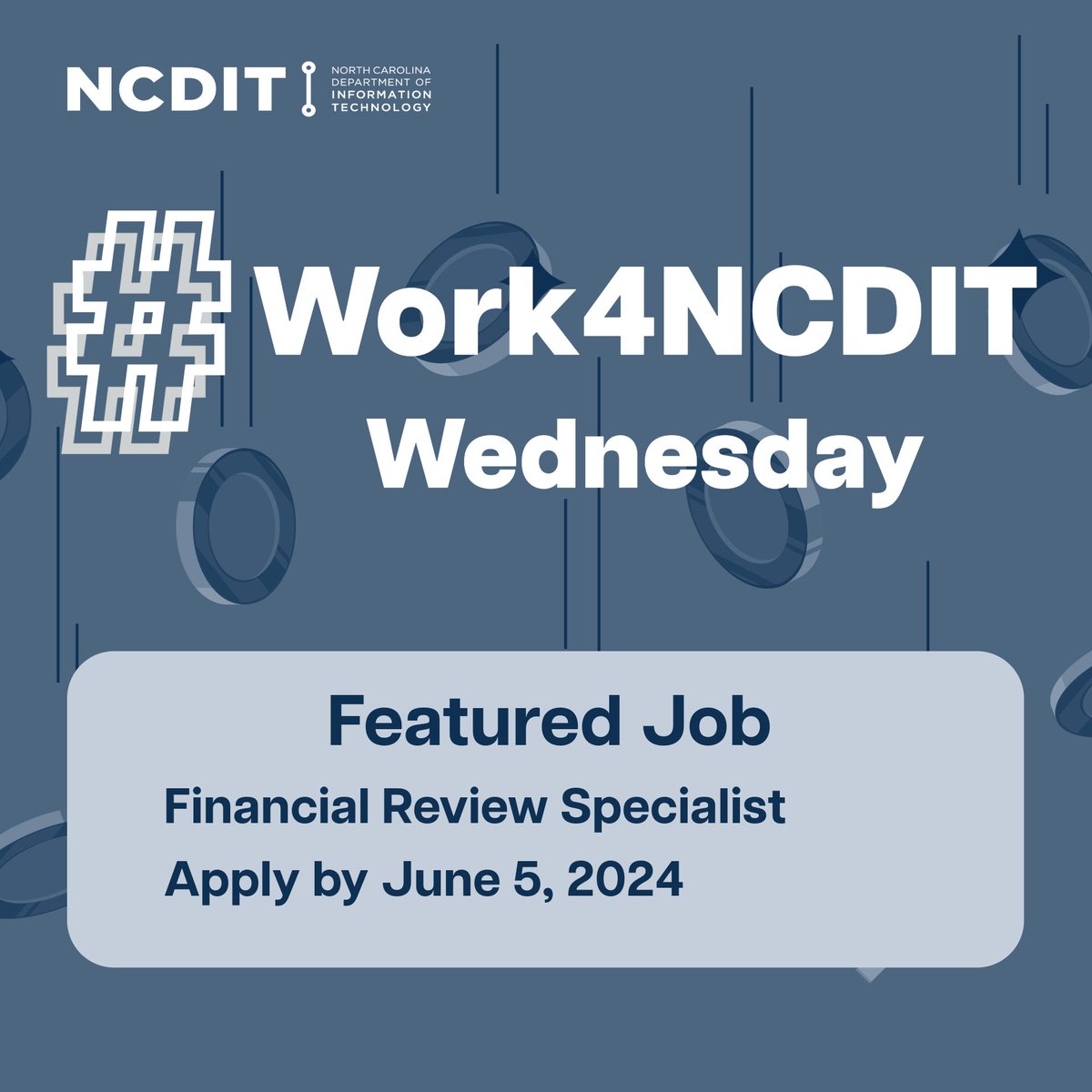 We're hiring a Financial Review Specialist to work with our N.C. 911 Board. This role will review financial reports, plan events, coordinate programs and more. 

Learn more and apply here: governmentjobs.com/careers/northc…

#Hiring #FinanceJob #Work4NCDIT #Work4NC