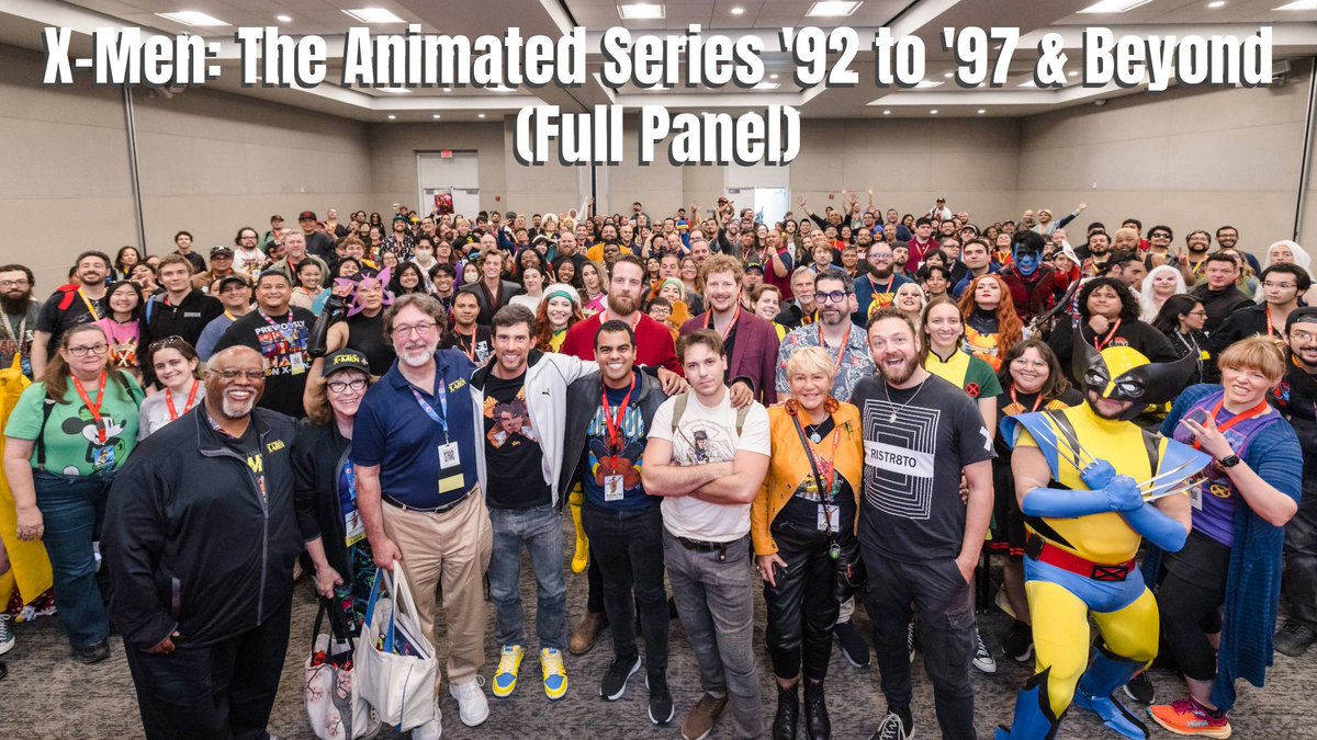 ❌ We know, we have to long too wait until CCR returns. How about we share some of the fun we had this year? Check out our X-Men: The Animated Series '92 to '97 & Beyond FULL PANEL! youtu.be/dxVfrwuOU-o #xmen #xmenanimated #xmentheanimatedseries #xmen97 #comicconrevolution