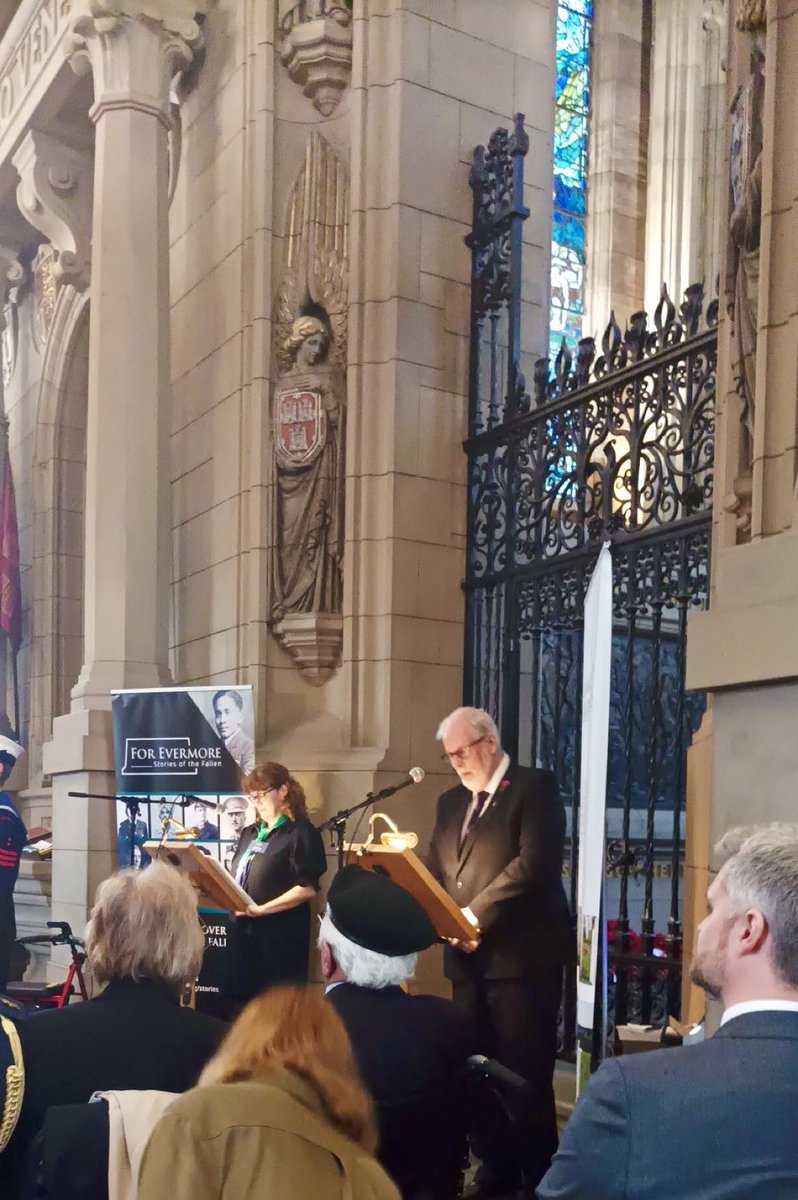 It was an honour to be invited by the Commonwealth Graves Commision to write a poem for this deeply moving occasion in the National War Memorial in Edinburgh Castle and especially to read it in the presence of D-Day veterans was truly humbling #NoFussOfThem #LightingTheirLegacy