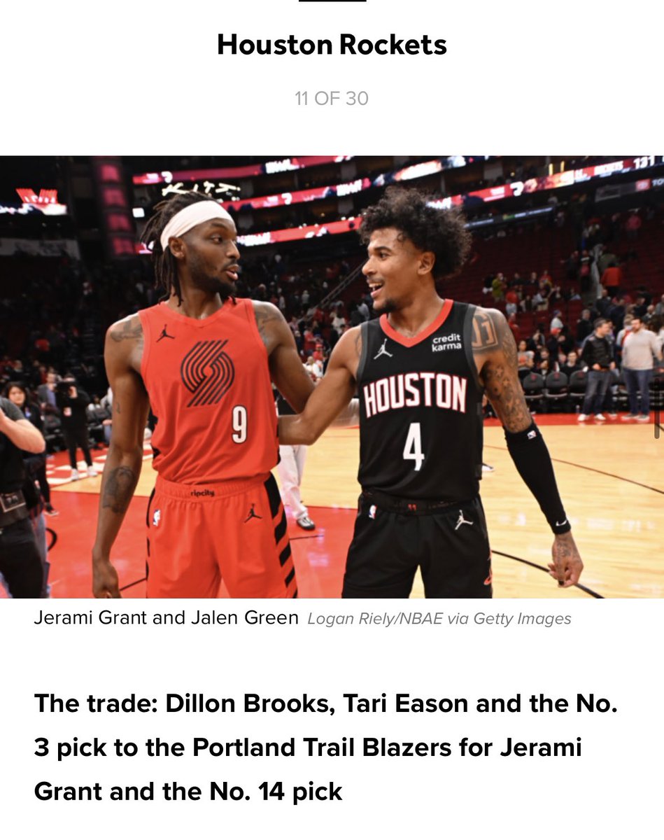 503Blazerfans's tweet photo. Sign me tf up for this trade lol https://t.co/JGlhmN1RoU