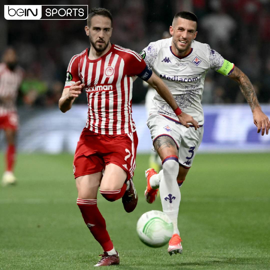 HT: @olympiacosfc 0 @acffiorentina 0 No goals yet in Athens... #beINUECL #UECL #UECLfinal