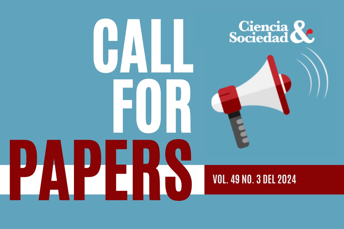 ¡Prepárate para hacer historia en la intersección de la ciencia y la sociedad! Ciencia y Sociedad abre sus puertas para recibir tus contribuciones innovadoras. ¿Tienes un artículo que desafíe la percepción convencional? ¡Envíalo ahora! 
revistas.intec.edu.do/public/call-fo…