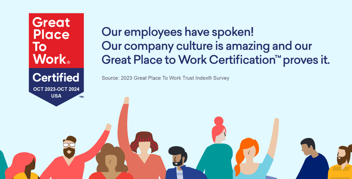 Did you know Panagora is @GPTW_US certified? Even better news—you can join our amazing team! We are #hiring motivated professionals who prioritize collaboration and innovation for various roles. 🌟Check out our open positions: panagoragroup.zohorecruit.com/jobs/Careers